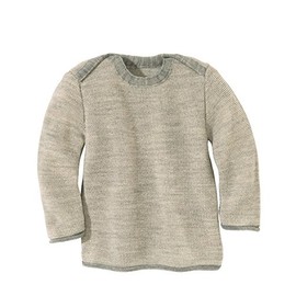 Disana 31302XX Melange Pullover, Wool, Blue - 50/56