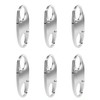 6Pcs Zipper Locks,Zipper Lock Clips,Theft Deterrent Detachable Zipper Clips Suitcase
