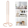 Wrought Iron Tissue Holder Smoother Surfaces Simple 1 Piece Molding