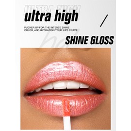 Easilydays Hyaluronic Acid Lip Gloss Clear Lip Gloss for Women, Moisturizing, Non-Sticky Glossy,Ultra High Shine Glosses Liquid Lip Glaze,Long-Lasting Crystal Clear&Fuller-Looking Glass Lip Makeup, 01