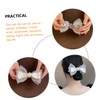 TOVINANNA Elegant Rhinestone Bow Hairpin Small Bows Clip for Girls