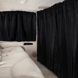 CLHXWU Auto Trennvorhang Sonnenschutz Auto Baby 3-Teiliges Set,Seitenscheibe Sonnenschutz Privatsphäre Beim Reisen Abnehmbarer Auto Trennvorhang Passend Für Die Meisten Autos