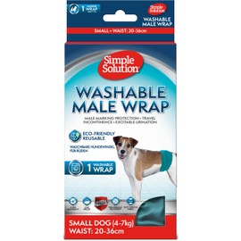 Simple Solution Washable Dog Nappies for Male S