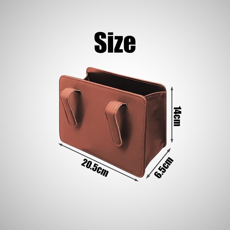 NyxSeat 1 Piece Car Trash Bin, Car Storage Container, Leak-proof