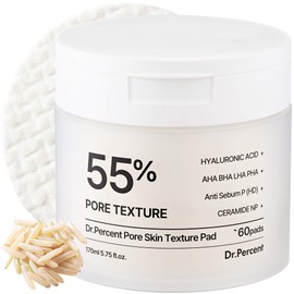 Dr.Percent [Dr.Percent]*TIMEDEAL* Pore 55% Skin Texture Toner Pad 60pad