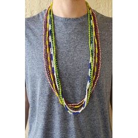 9 pcs Santeria Bead Necklace Set Eleke- Orula Eleggua Shango Yemaya Obbatala Oya Oshun Oggun Ochosi - Babalawo Ifa Yoruba