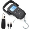 Fishfun Rechargeable Fish Scale, Digital Hanging Fish Weight Scale with