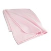 American Baby Company 2-Piece Fleece Blanket with Silk-Like Satin Trim