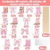 Western Cowgirl Centerpiece Sticks 16PCS Coquette Bow Cowgirl Boots Party