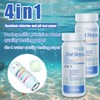 Pool Test Strips, Pool Tester PH and Chlorine, 4-in-1 Pool