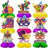 Mardi Gras Table Decorations, Mardi Gras Centerpieces for Tables, Mardi