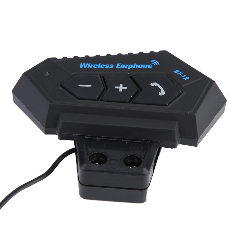 1 Pair Motorcycle Helmet BT Headset Headphone Speakers Support Handsfree