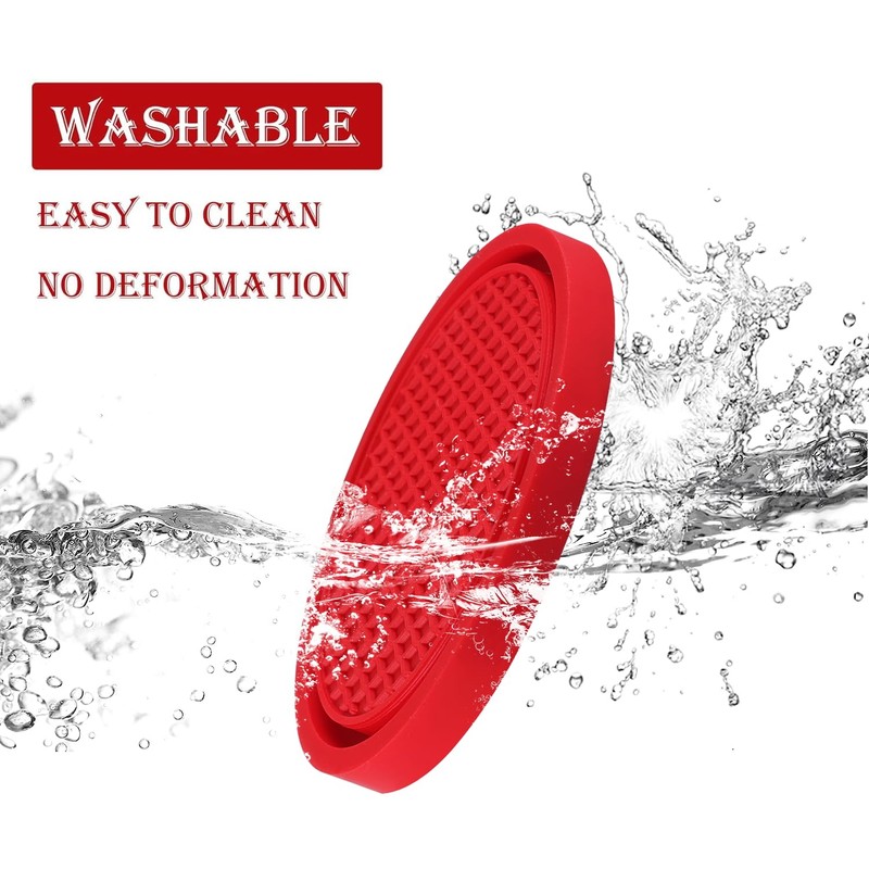 SINGARO Car Cup Coaster, 4PCS Universal Non-Slip Cup Holders Embedded