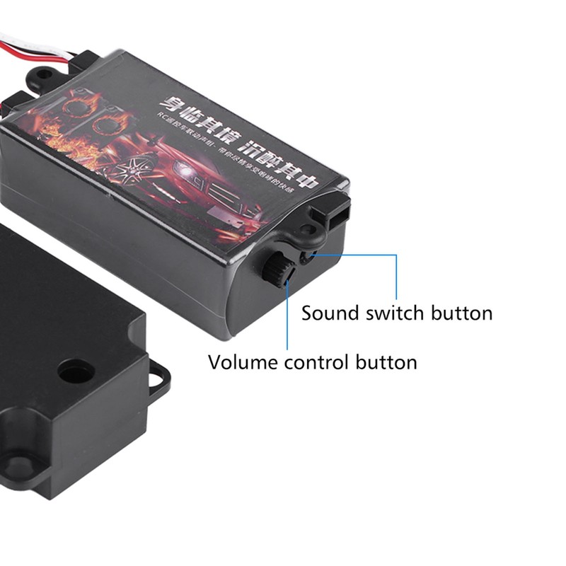 RC Car Engine Sound Simulated Module Set Simulator with Speaker