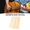 3PCS Guitar Neck Shim Set Maple Wood Guitar Gasket Plates