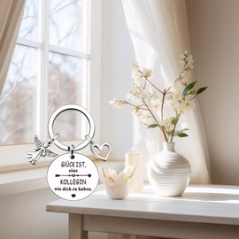 EFNHJF5 Gifts Girlfriend, Birthday Gift for Women, Gifts for Mum, Gifts for Leaving Gift, Colleague, Retirement Gift, Mother's Day Gifts for Mum, Glück Ist,eine Kollegin Wie Dich zu Haben, Unit size