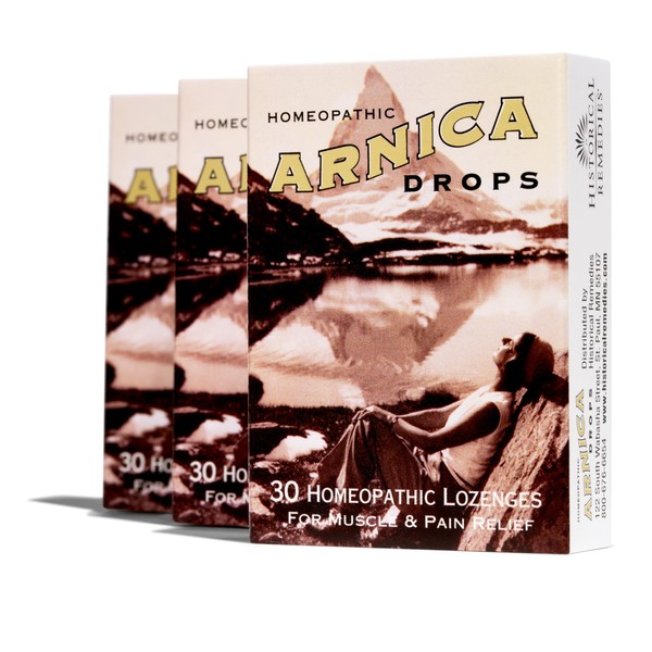 Historical Remedies Arnica Drops (3 Pack) | Homoeopathic First Aid