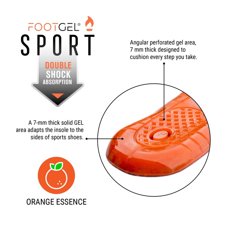 Footgel - Sports Insoles (39-42)