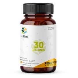 Innata Bioflora Probióticos y Prebióticos en Cápsulas (35 cápsulas de 426 mg)