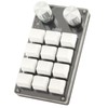 One Handed Macro Mechanical Keyboard 12 Key Multifunction DIY Programmable