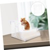 Totority Clear Acrylic Small Pet Ladder Multifunctional Climbing for Hamster