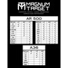 Magnum Target 3/8" AR500 6"x12" Auto Reset Classic Popper -
