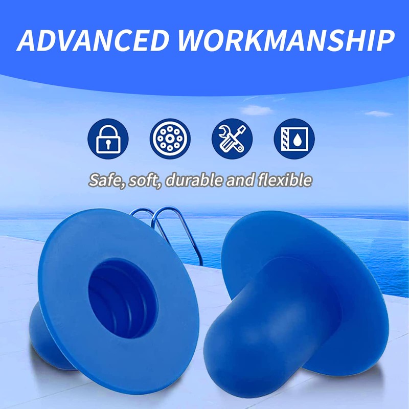 YAFIYGI Pool Strainer Plug Replacement - 4 Pcs Set for