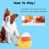 KPWIN Dog Treat Dispenser Toy, Cat Puzzle Feeder, Interactive Durable