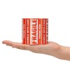 [1 Roll, 500 Labels] 2" x 3" Fragile Stickers Handle