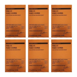 Esther Formula Yeo Esther Curcumin Direct Film Yeo Ester Water Soluble Yeo Esther Patch Turmeric 6pcs / 에스더 포뮬러 여에스더 커큐민 다이렉트 필름 여에스터 수용성 여예스더 패치 강황 6개