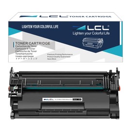 LCL CF289X Black Toner Cartridges Compatible with HP 89A 89X CF289A CF289X (without CHIP) Compatible with HP Laserjet Enterprise M507 M507dn M507x MFP M528dn MFP M528f Flow MFP M528z (Pack of 1)