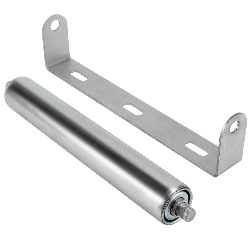 HOZEON Conveyor Rollers, 2 Pack 10 Inches Long Galvanized Steel