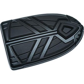 Kuryakyn 5632 Motorcycle Foot Control: Spear Brake Pedal Pad for 2014-19 Indian Motorcycles, Satin Black