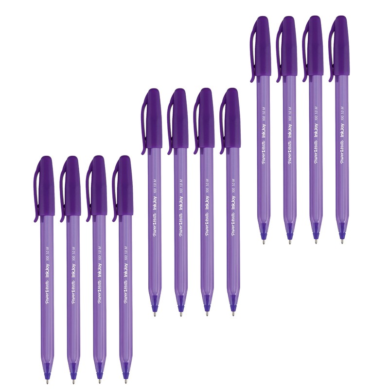 Paper Mate InkJoy 100 Capped Ballpoint Pen - Ultra Smooth