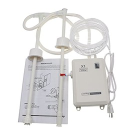 UD Bottled Water Dispenser Pump System Food Grade Self priming 110V 1GPM Suitable for Coffee Brewer Ice Maker Refrigerator Double tube 9inchinch x 4.6inchinch x 3inchinch