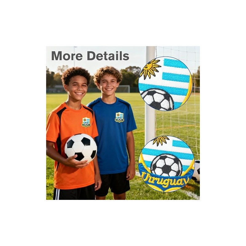 2 apliques de parches para planchar de la Copa Mundial