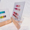 Acycoin2A DIY Acrylic Nail Art Sample Display Board Transparent Nail