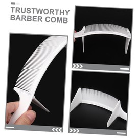 Healvian Barber Hair Cutting Comb Set 2-Piece Combs for Hairdressing for Men Salon Use