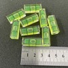 ZUJHPYMI 10Pcs Small Bubble Level 10x10x29mm Mini Square Bubble Spirit