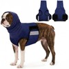 AOFITEE Dog Thunder Jacket with Hood, Breathable Medium Dog Anxiety