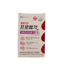 Chong Kun Dang Health Promega Omega 3 Triple 60 Capsules (6 Boxes) / 종근당건강 프로메가 오메가3 트리플 60캡슐 6박스