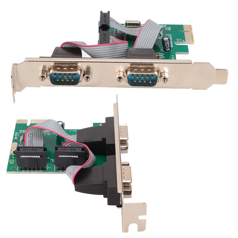 Pcie Expansion Card PCIE Serial Card Computer Desktop COM Port