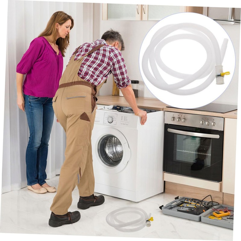 ORFOFE Air Conditioner Drain Hose Flexible Water Drainage Tubing with
