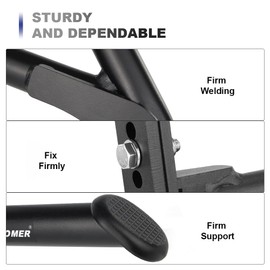 Xitomer Adjustable Center Stand Compatible With KLR650 2008-2018 Gen2 KLR650 Motorcycle Center Stand Adjustable Main Stand Kickstand