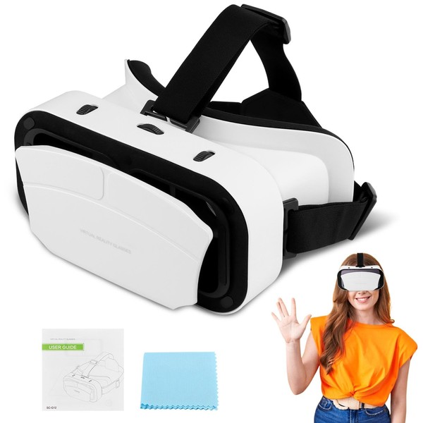 Virtual Reality Goggles, 3D VR Glasses Adjustable VR Virtual Reality