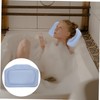 TOPPERFUN 浴槽用吸盤付きバスピロー ヘッドレストクッション 頭と首を支える快適設計 防水通気素材使用 ホテルや家の浴室に