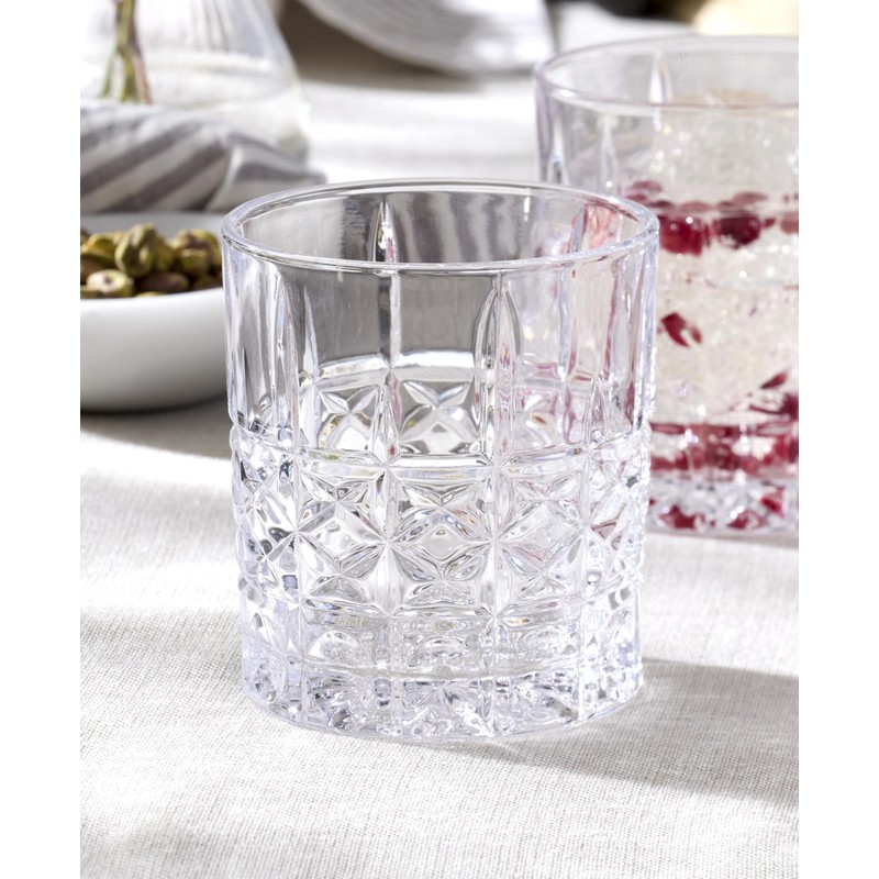 Oneida 897895 Apollo Double Old Fashioned Glasses, Set Of 4