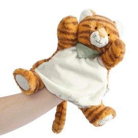 Kaloo - Les Amis - Papaye The Tiger Puppet Comforter for Babies - 24 cm - Ultra-Soft Material - 0 Months +, K224005