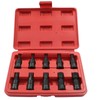 HARSKIYER Triple Square Spline Bit Socket Set for 3/8 Inch