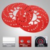 Disc Brake Rotor 2Pcs/Set Car Aluminium Disc Brake Rotor Trim